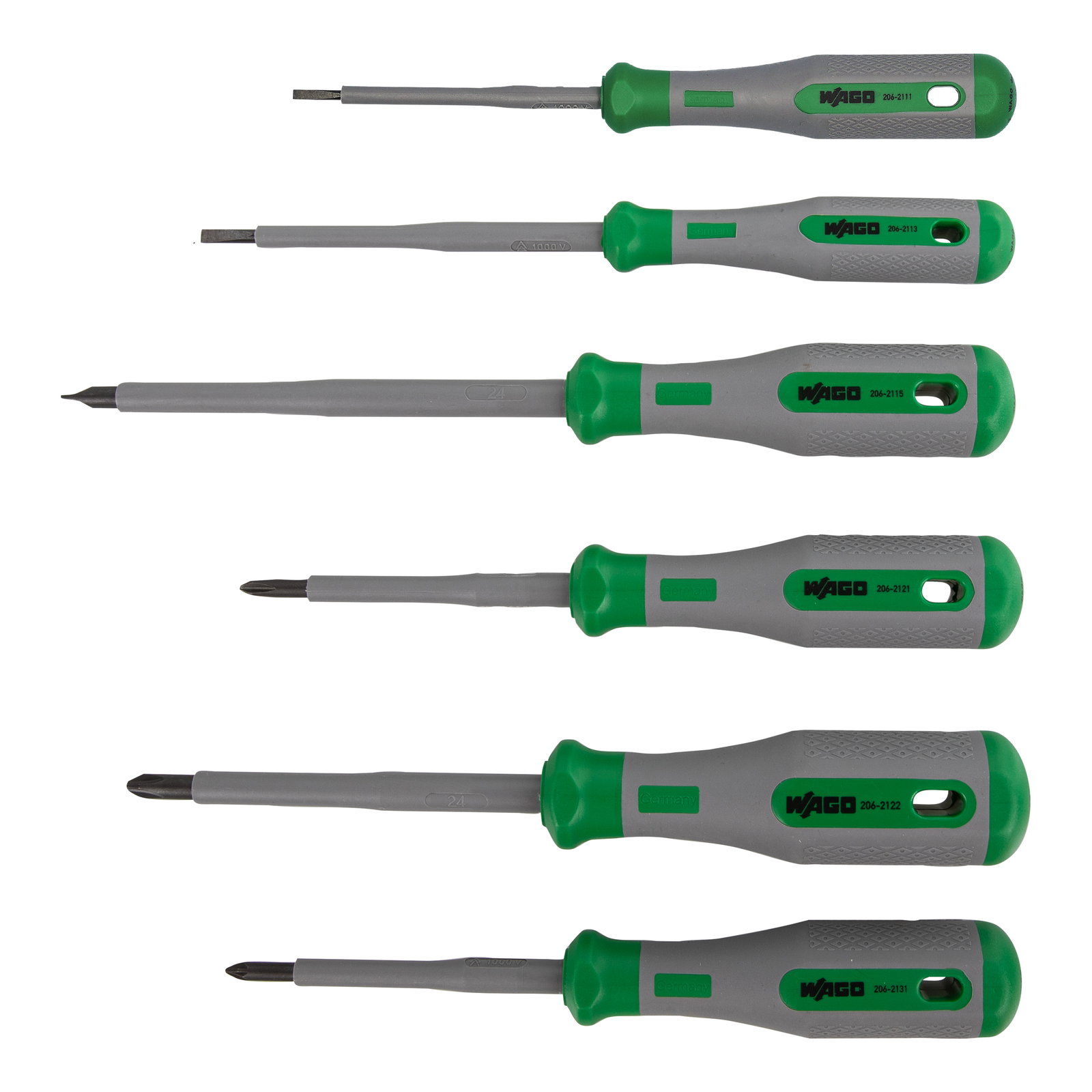 VDE-Schraubendreherset,PH1, PH2, PZ1, 2,5, 3,5, 5,5,VDE-geprüft – Bild 3 von 6