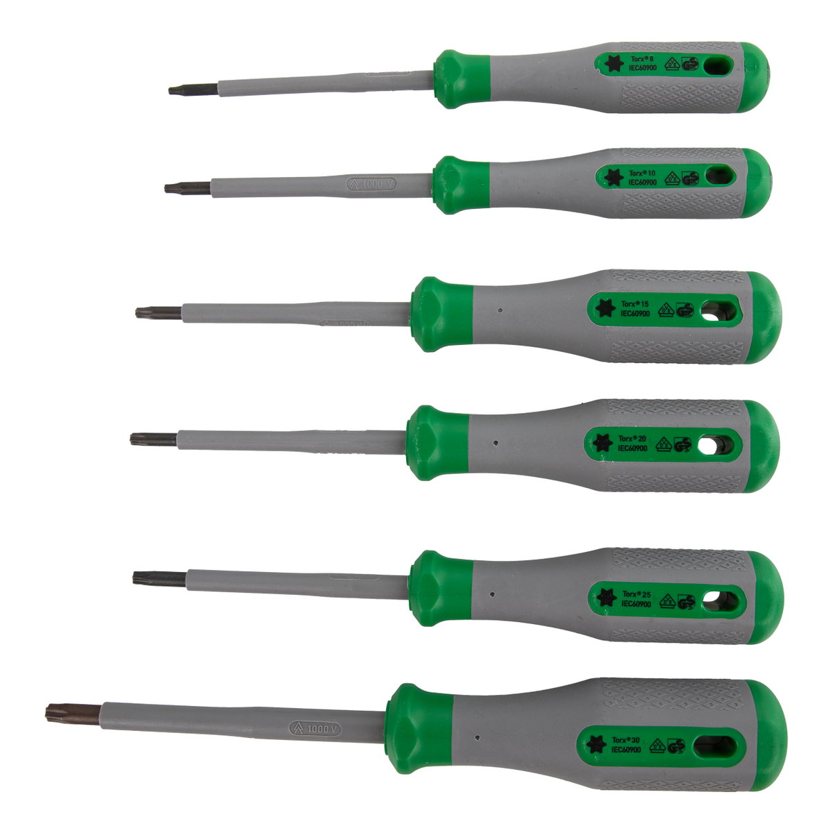 VDE-Torx®-Schraubendreherset,T8, T10, T15, T20, T25, T30,VDE-geprüft – Bild 3 von 5