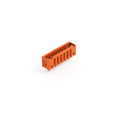 THT-Stiftleiste,Lötstift 1,0 x 1,0 mm,gerade,orange