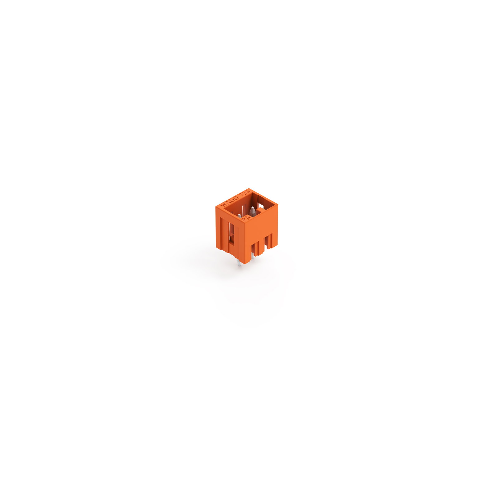 THT-Stiftleiste,Lötstift 1,0 x 1,0 mm,gerade,orange