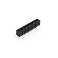 THR-Stiftleiste,Lötstift 1,0 x 1,0 mm,gerade,schwarz