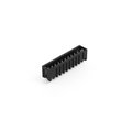 THR-Stiftleiste,Lötstift 1,0 x 1,0 mm,gerade,schwarz