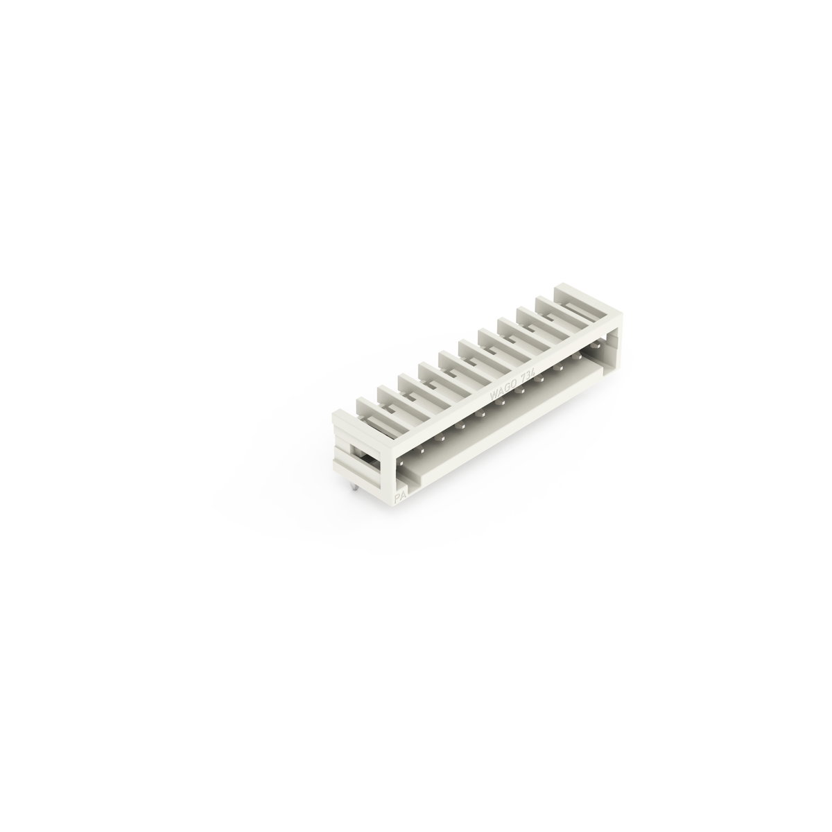 THT-Stiftleiste,Lötstift 1,0 x 1,0 mm,abgewinkelt,lichtgrau