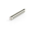 THT-Stiftleiste,Lötstift 1,0 x 1,0 mm,gerade,lichtgrau