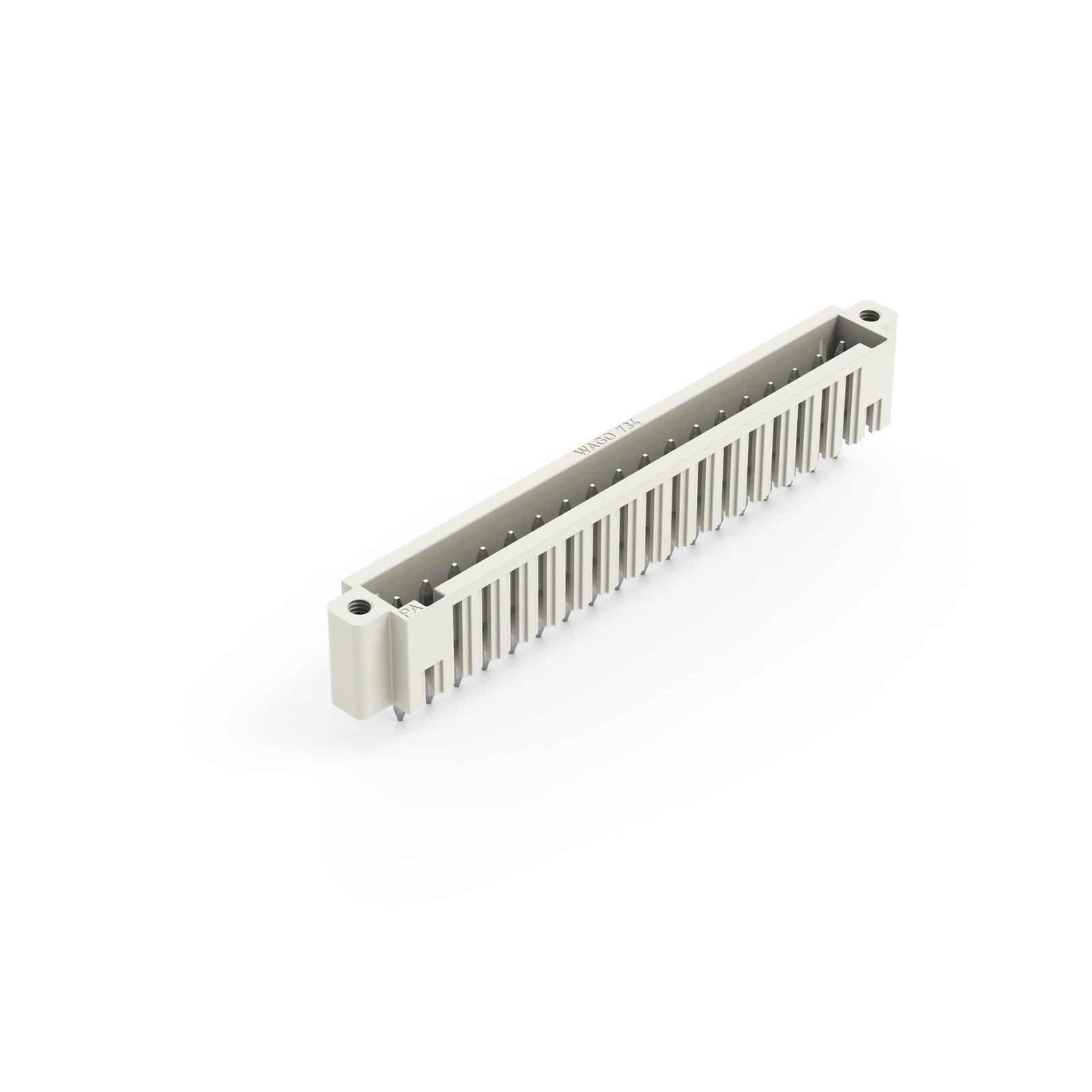 THT-Stiftleiste,Lötstift 1,0 x 1,0 mm,gerade,lichtgrau