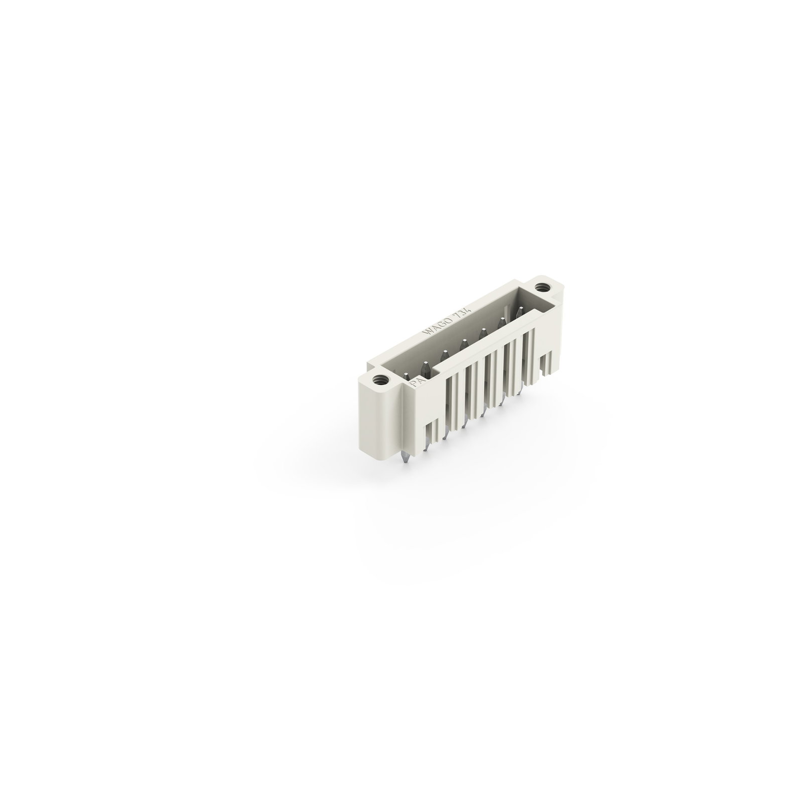 THT-Stiftleiste,Lötstift 1,0 x 1,0 mm,gerade,lichtgrau