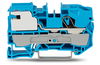 1-Leiter-N-Trennklemme 10 mm² Push-in CAGE CLAMP® blau