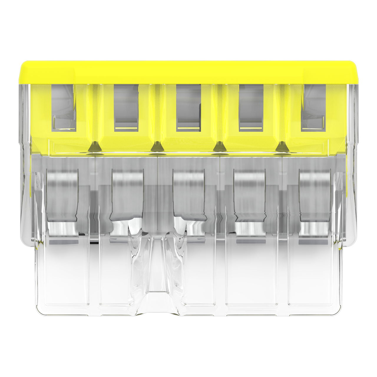 Verbindungsklemme zum Stecken,für eindrähtige Leiter,max. 2,5 mm²,transparent – Bild 5 von 7