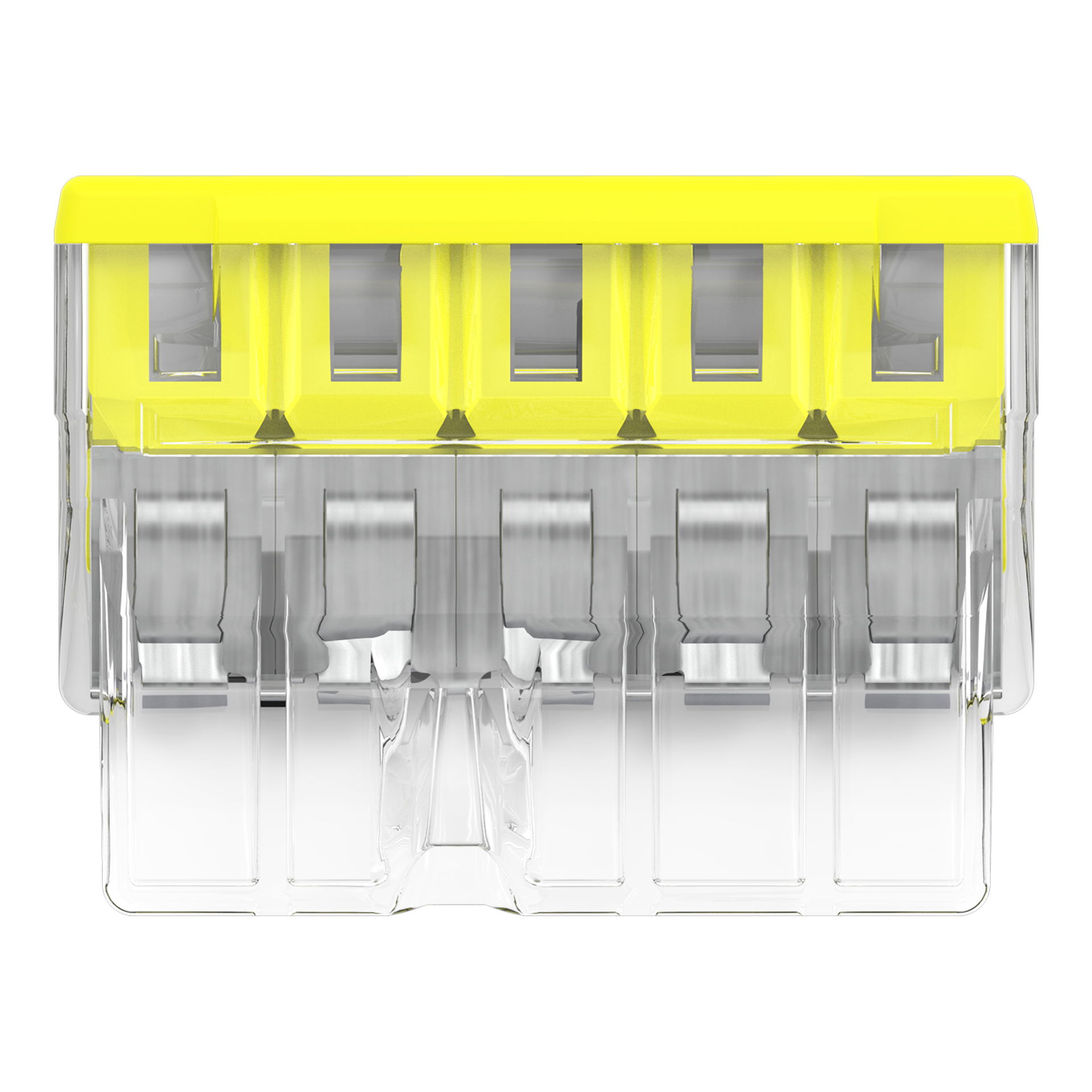 Verbindungsklemme zum Stecken,für eindrähtige Leiter,max. 2,5 mm²,transparent – Bild 5 von 7