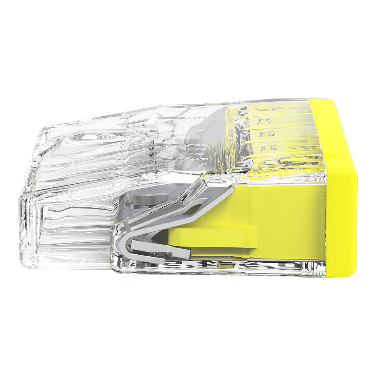 Verbindungsklemme zum Stecken,für eindrähtige Leiter,max. 2,5 mm²,transparent – Bild 6 von 7
