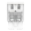 Verbindungsklemme zum Stecken,für eindrähtige Leiter,max. 2,5 mm²,transparent