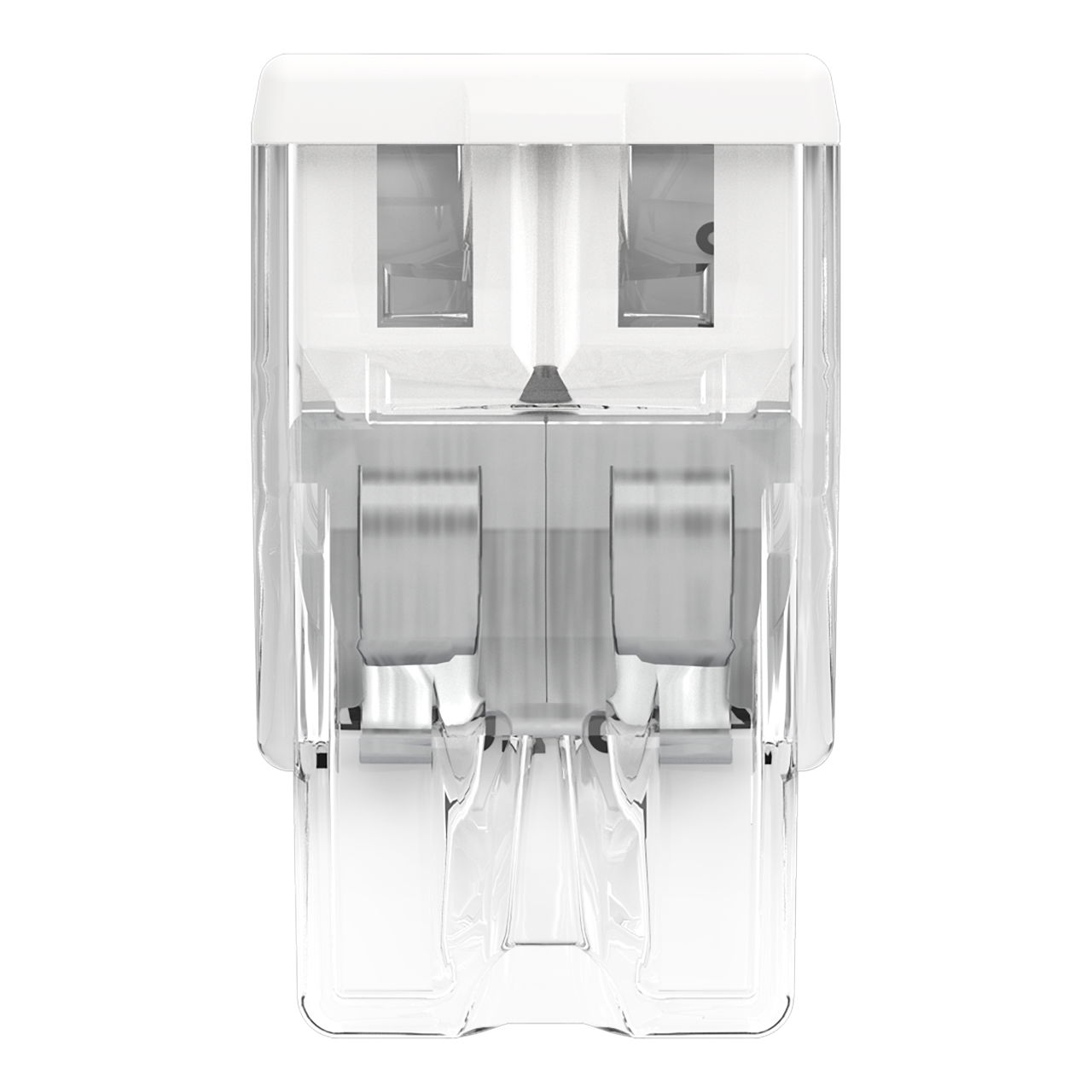 Verbindungsklemme zum Stecken,für eindrähtige Leiter,max. 2,5 mm²,transparent – Bild 5 von 7