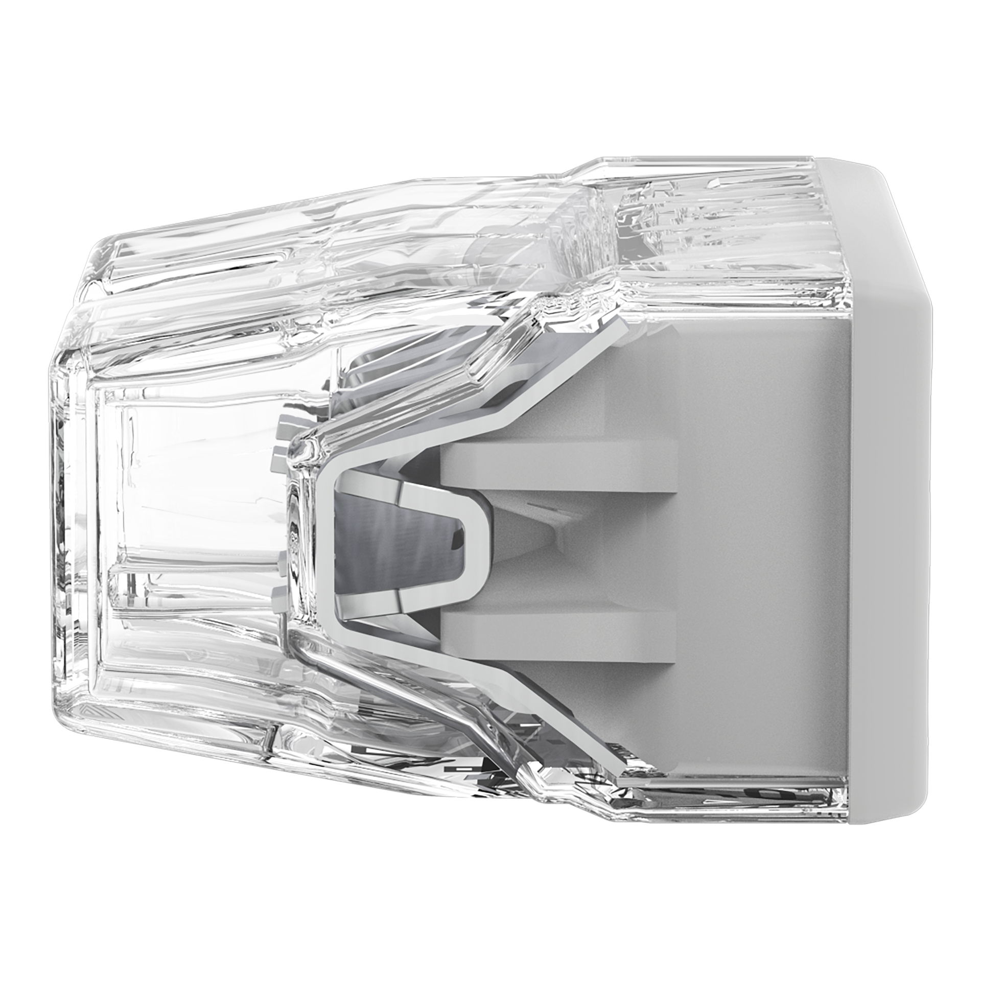 Verbindungsklemme zum Stecken,für eindrähtige Leiter,max. 2,5 mm²,transparent – Bild 6 von 7