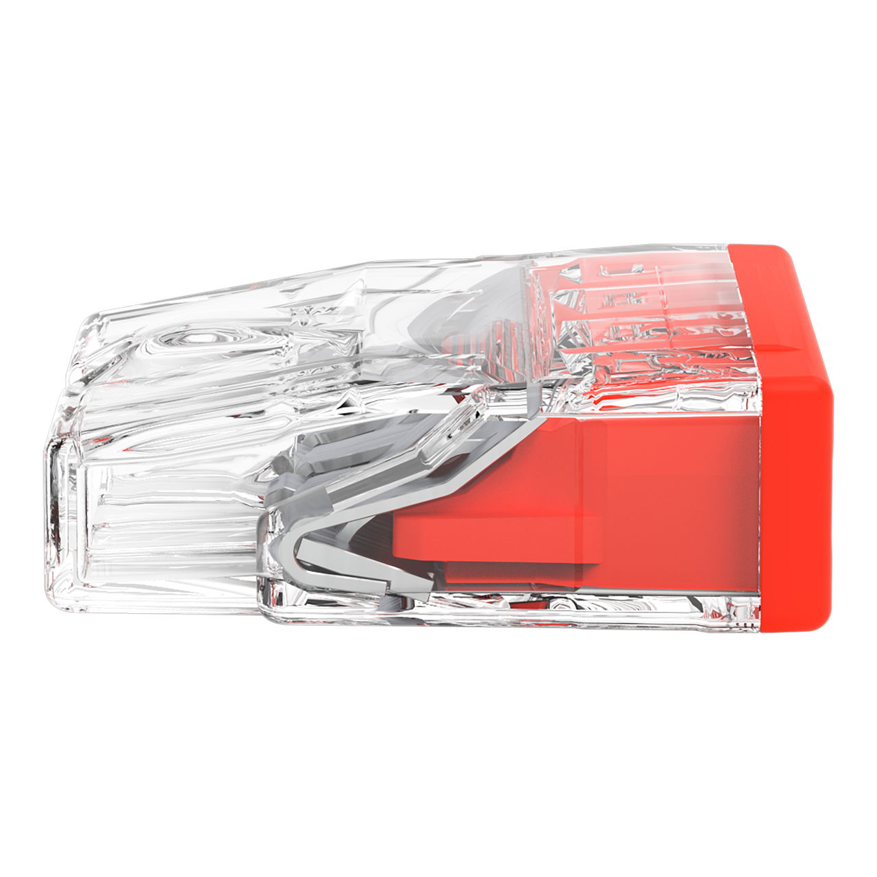 Verbindungsklemme zum Stecken,für eindrähtige Leiter,max. 2,5 mm²,transparent – Bild 7 von 8