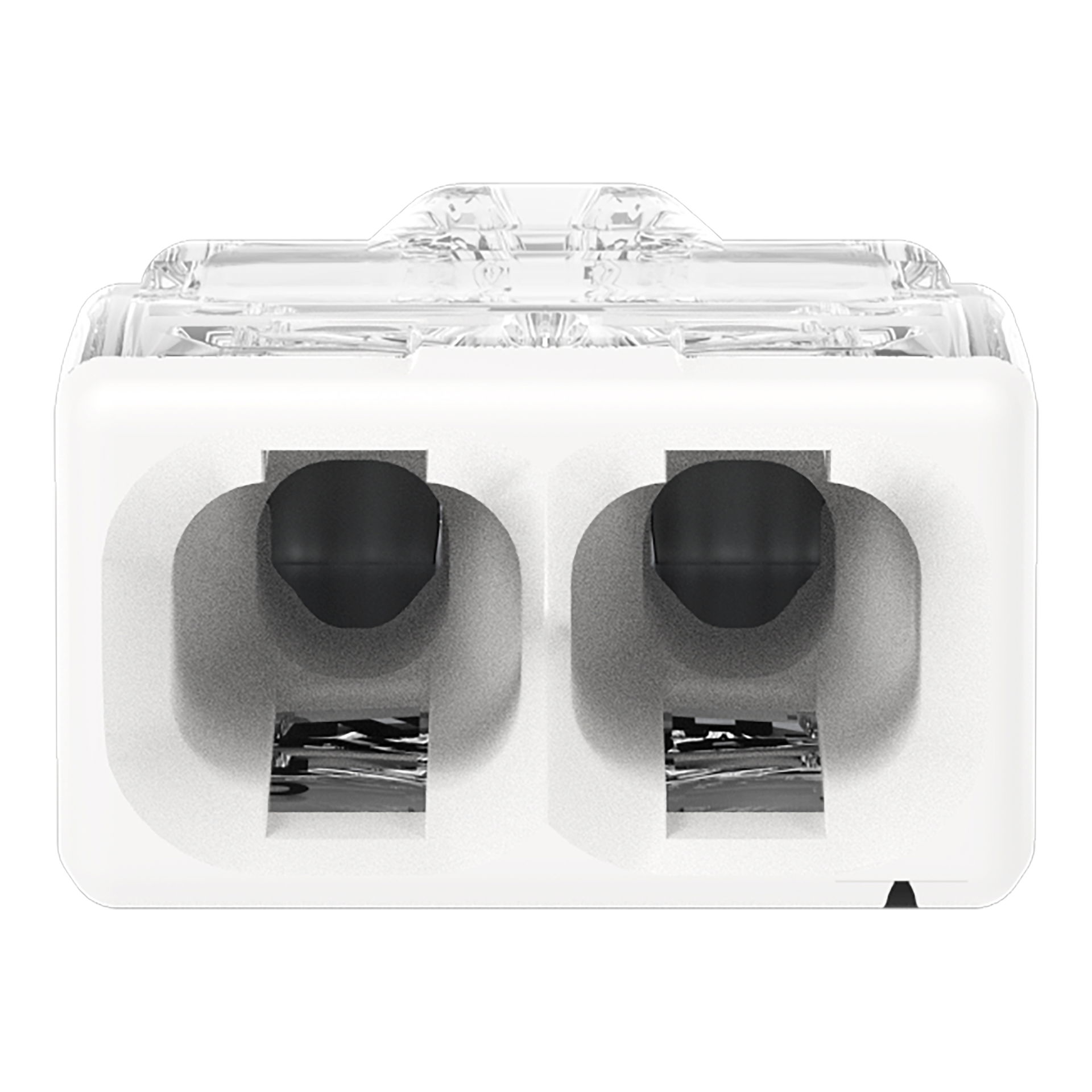 Verbindungsklemme zum Stecken,für eindrähtige Leiter,max. 2,5 mm²,transparent – Bild 4 von 7