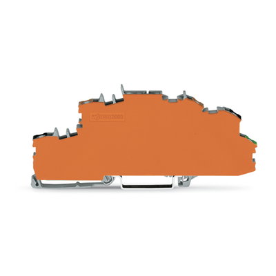 Installationsetagenklemme mit Betätigungsöffnung 2,5 mm² grau