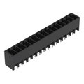 THT-Stiftleiste,Lötstift 0,8 x 0,8 mm,gerade,schwarz