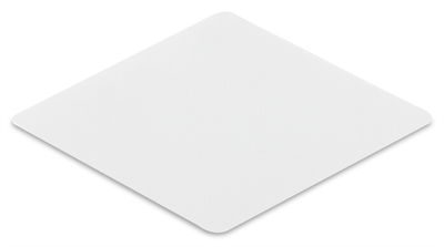 Abdeckung/Cover Für Rahmen, zum Einrasten, 27 x 27 mm halogenfrei transparent