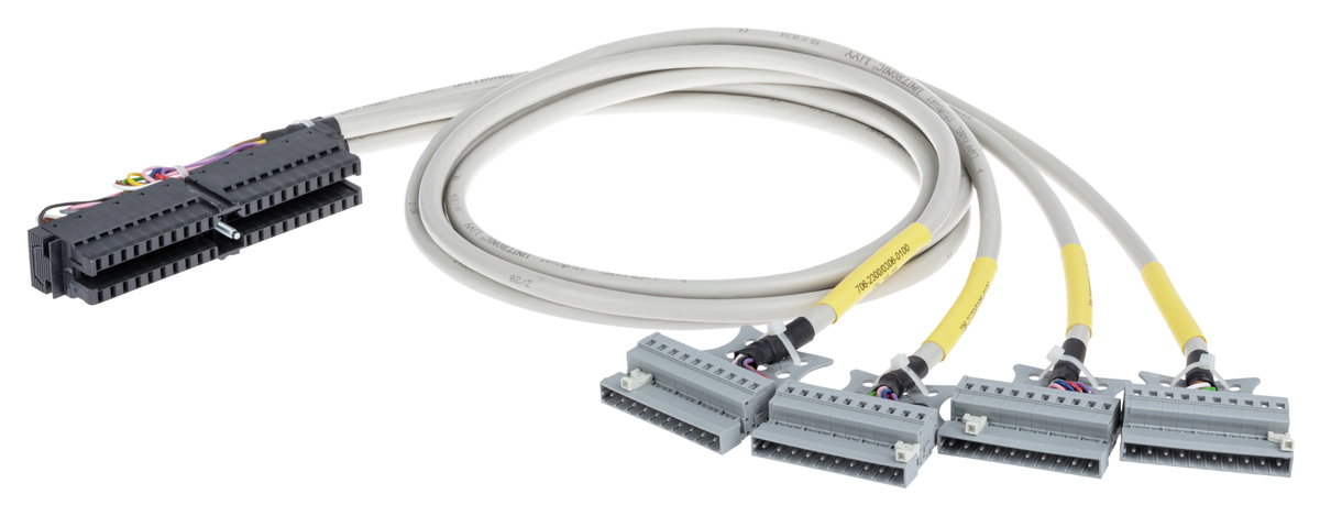 Systemleitung,für Siemens S7-300,2 x 8 Digitalein- oder -ausgänge  für höhere Spannungen