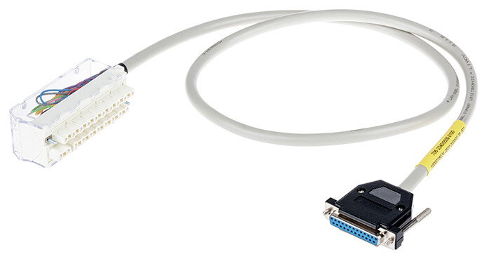 Systemleitung,für Schneider Modicon M340,6 Analogein- oder -ausgänge, Strom