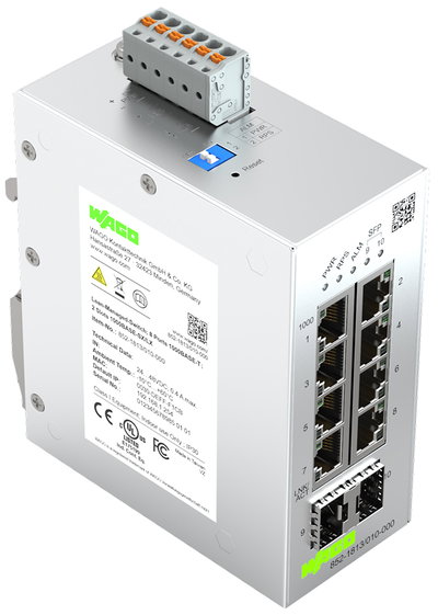 Lean-Managed-Switch 8 Ports 1000Base-T 2-Slot 1000BASE-SX/LX