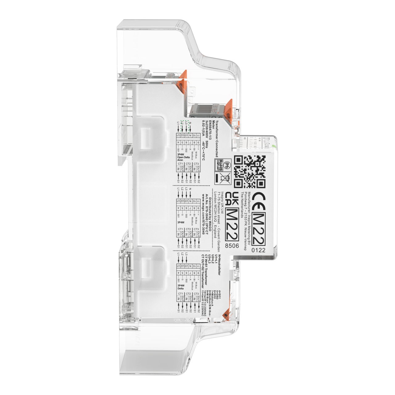 Energiezähler (MID26),für Wandleranschluss,1 A / 5 A – Bild 3 von 5