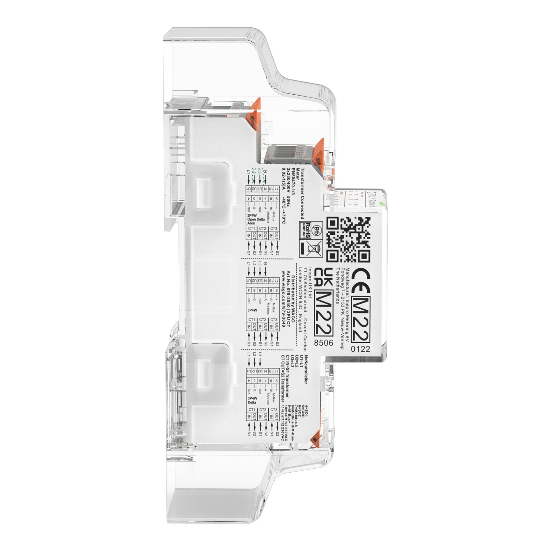 Energiezähler (MID26),für Wandleranschluss,1 A / 5 A – Bild 3 von 5