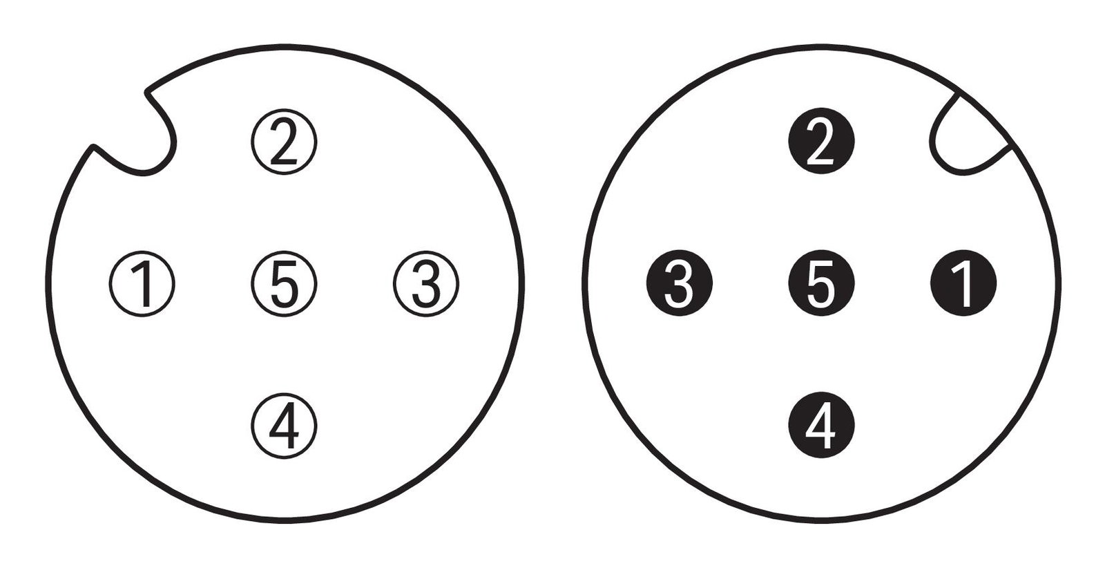 Sensor-/Aktorleitung,M12A-Buchse, winklig,M12A-Stecker, axial – Bild 3 von 4