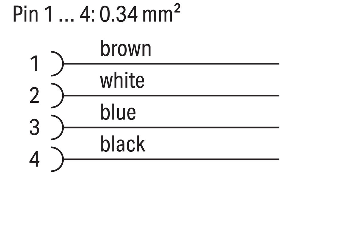 Sensor-/Aktorleitung,M12A-Buchse, winklig,4-polig – Bild 4 von 4