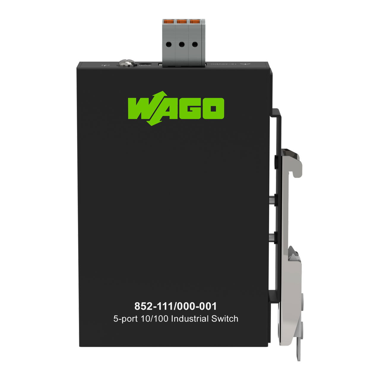 Industrial-ECO-Switch,5 Ports 100Base-TX,schwarz – Bild 6 von 6