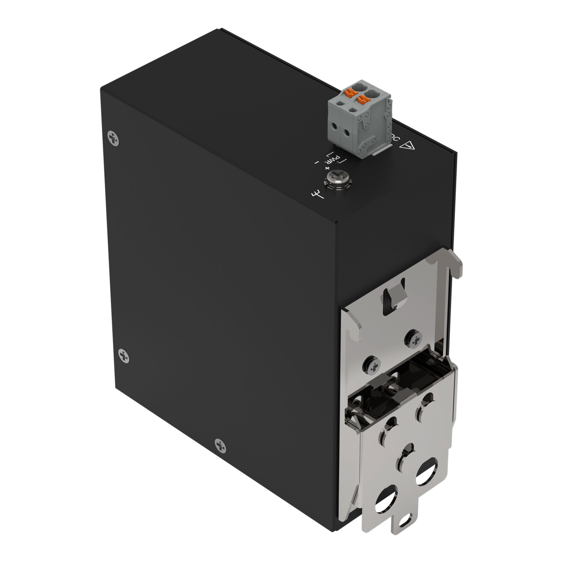 Industrial-ECO-Switch,8 Ports 100Base-TX,schwarz – Bild 3 von 6