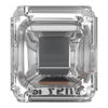 Durchgangsverbinder zum Stecken für ein- und mehrdrähtige Leiter max. 4 mm² transparent