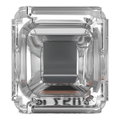 Durchgangsverbinder zum Stecken,für ein- und mehrdrähtige Leiter,max. 4 mm²,transparent