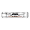 Durchgangsverbinder zum Stecken für ein- und mehrdrähtige Leiter max. 4 mm² transparent
