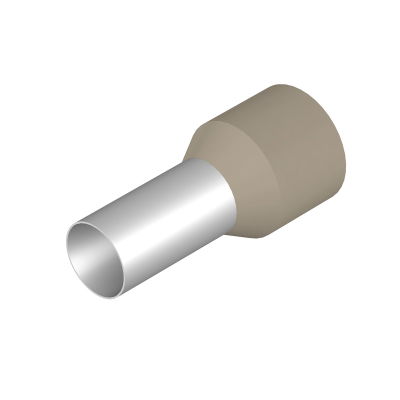 Terminale, 35 mm², Lunghezza di spellatura: 19 mm, Colori: beige, Isolamento: presente