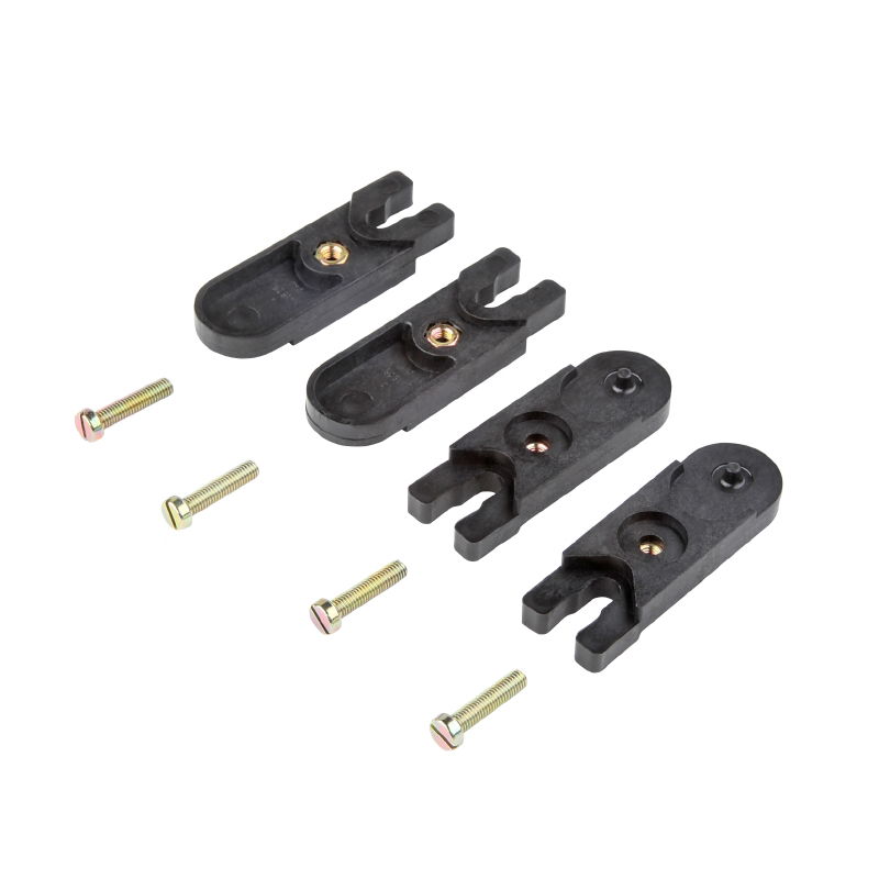 Piede di montaggio (Custodia), TBF (custodia vuota in poliestere), Staffe di fissaggio, 24 x 72.5 x 12 mm, Poliammide, poliammide 66, Nero assoluto