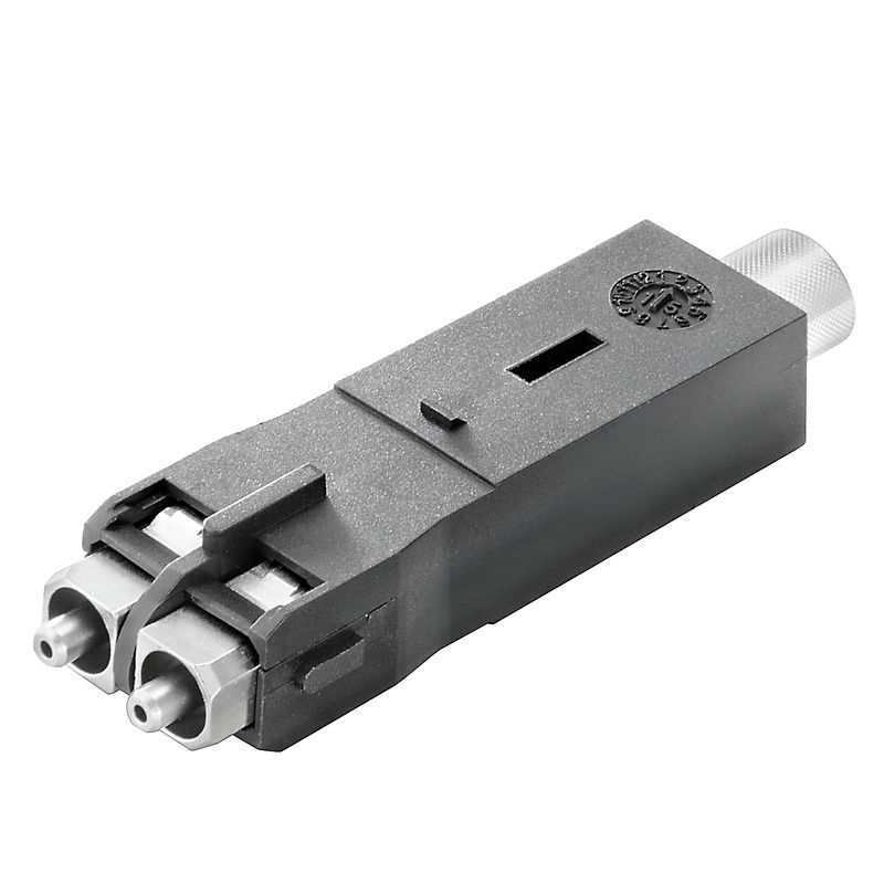 Connettore FO, IP67 con custodia, Collegamento 1: SCRJ, Collegamento 2: Vite, POF