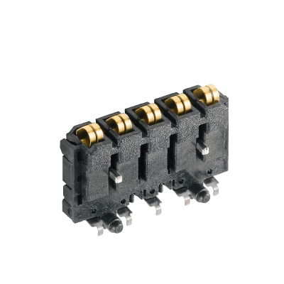 Contatto bus (custodia per componenti elettronici), IP20 installato, Plastica, nero