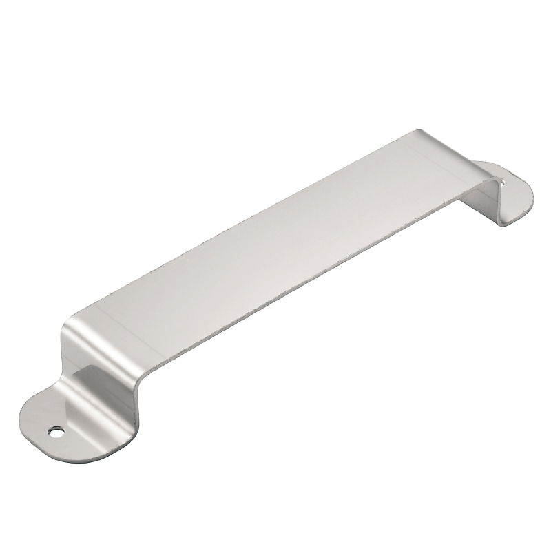 Porta targhetta, Klippon EB (Essential Box), rivettato, 171 x 50 x 16.5 mm, acciaio inossidabile 1.4404 (316L), spazzolato, argento