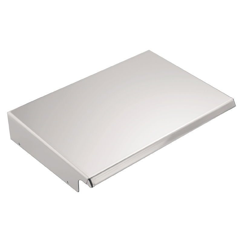 Calotta antipioggia (Custodia), Klippon TB (Terminal Box), 387 x 55.9 x 211.2 mm, acciaio inossidabile 1.4404 (316L), lucidatura elettrochimica, argen