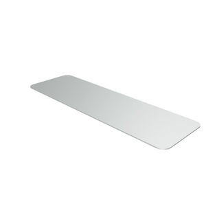 Gerätemarkierung, Breite: 85 mm, Aufgedruckte Zeichen: ohne, Chromal beschichtetes Aluminium (AL), Eloxiertes Aluminium, silber, -55...130 °C