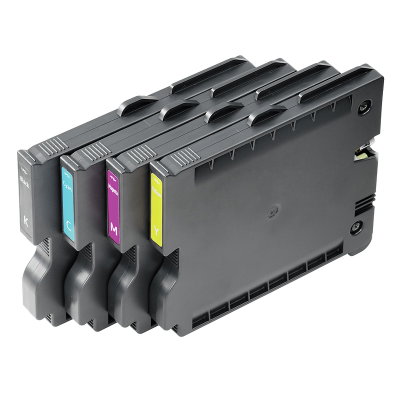 Tintentank (Drucker), gelb, schwarz, cyan, magenta, 1 ST