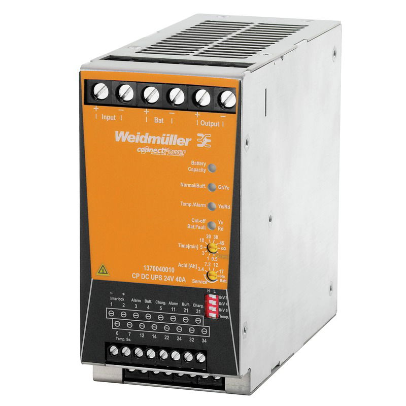 Unità di controllo USV, 24 V DC ± 1 %, 40 A @ 60 °C