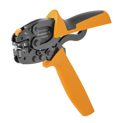 Crimpwerkzeug, Aderendhülsen mit/ohne Kunststoffkragen, 0.14 mm², 6 mm², Trapezcrimp