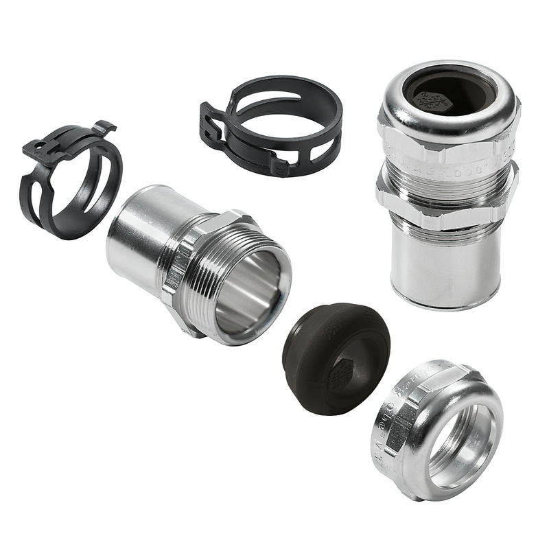 Pressacavo (metallo), VG MS (pressacavo standard in ottone), M 40, 7 mm, OD min. 20 - OD max. 32 mm, IP68