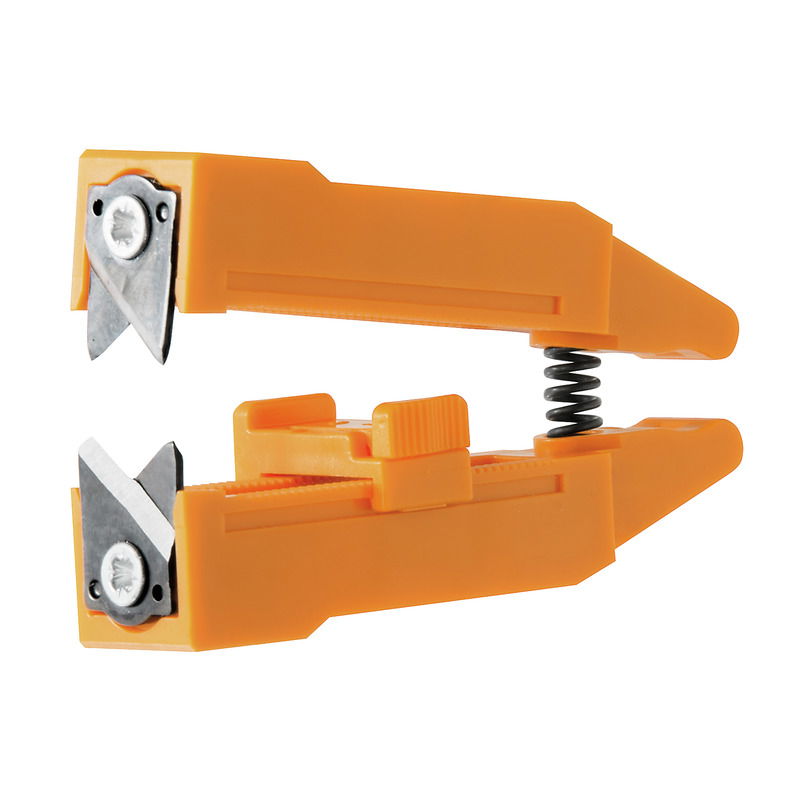 Portalame (Utensile spellafili), Sezione di collegamento cavo, min.: 0.25 mm², Sezione di collegamento cavo, max.: 6 mm², arancione