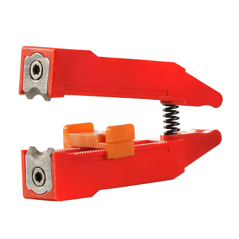 Portalame (Utensile spellafili), Sezione di collegamento cavo, min.: 2.5 mm², Sezione di collegamento cavo, max.: 10 mm², rosso