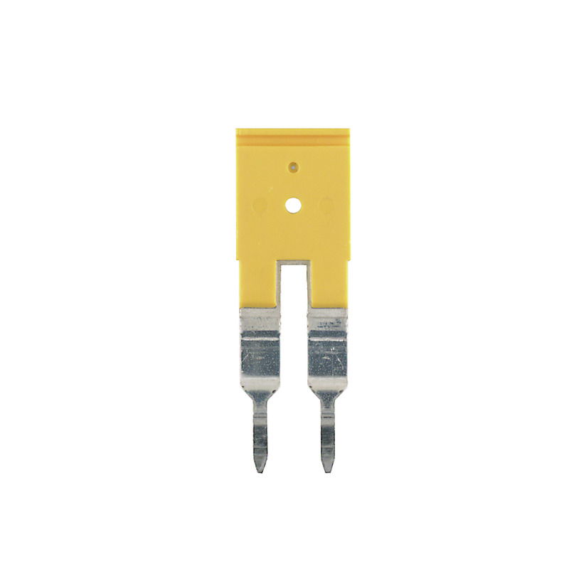Collegamento trasversale (Morsetto), innestato, giallo, 32 A, Numero di poli: 2, Passo in mm: 6.10, Isolato: Sì, Larghezza: 2.8 mm