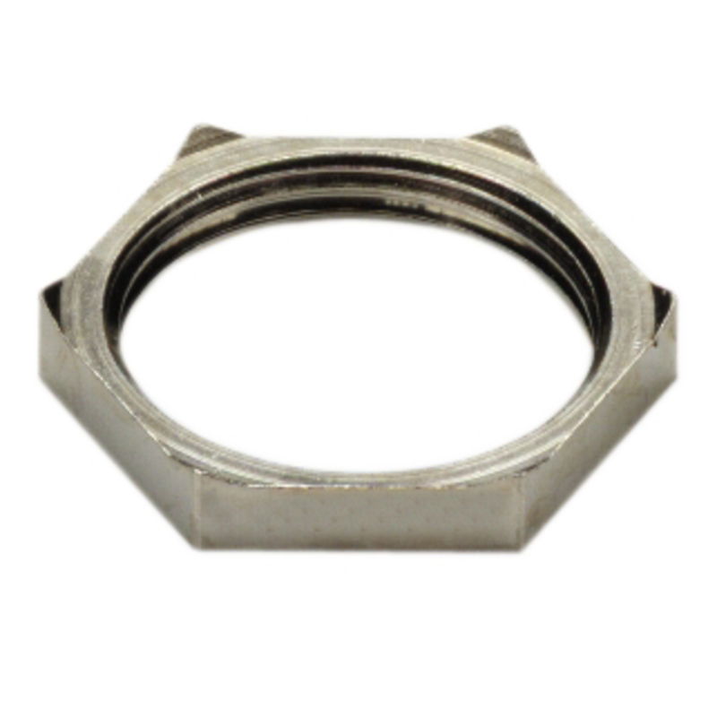 Controdado per pressacavo (metallo), SKMU MS EMV (controdado in ottone - EMC), M 63, 6.6 mm, ottone, nichelato
