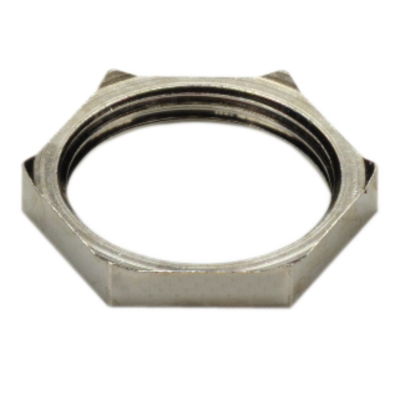 Controdado per pressacavo (metallo), SKMU MS EMV (controdado in ottone - EMC), M 63, 6.6 mm, ottone, nichelato